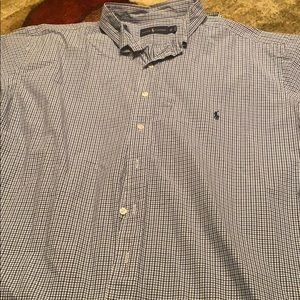 Two men polo shirts
